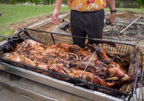 Smoking pig