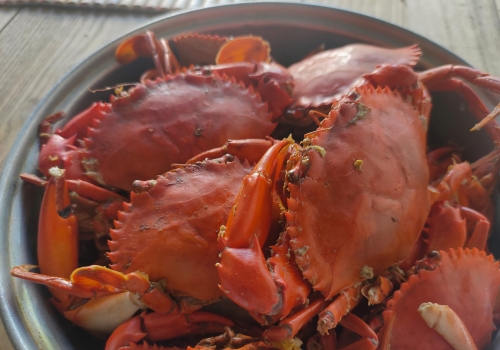 Steaming Crabs