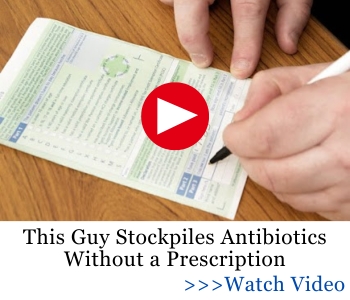 This Guy Stockpiles Antibiotics Without a Prescription