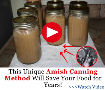 This Unique Amish Canning Method Will Save Your Food for Years! AWB