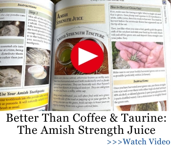 Better Than Coffee & Taurine The Amish Strength Juice AWB