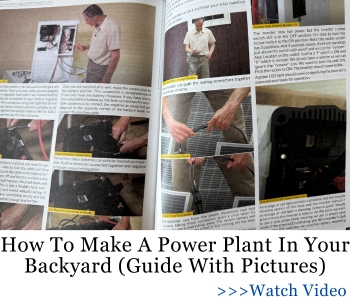 How To Make A Power Plant In Your Backyard (Guide With Pictures)