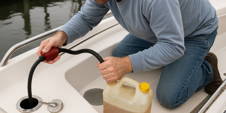 How to Siphon Gas from a Boat Tank