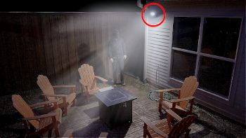decoy camera and LED floodlights