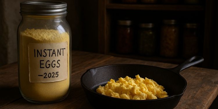 Instant Eggs: The Survival Protein They Don’t Want You to Have