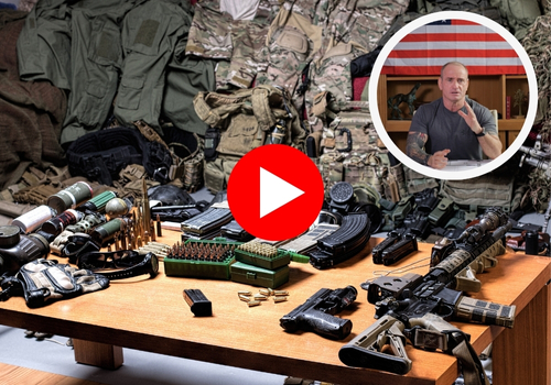 Military guns and ammo