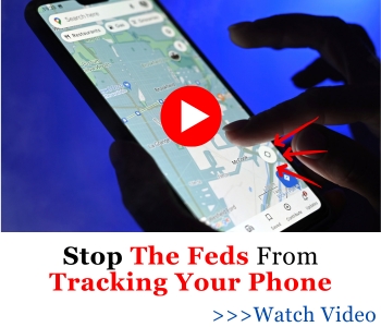 Woman on phone with Google Maps military