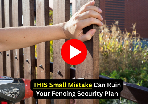 Wooden Fences video banner