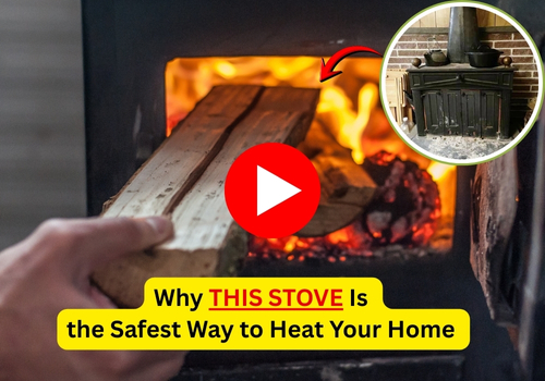Safe stove indoors