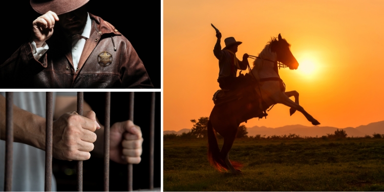 Cowboy jail most wanted sheriff