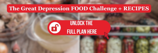 recipes great depression DAS BANNER unlock