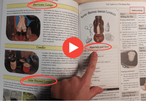 amish lamps light AWB