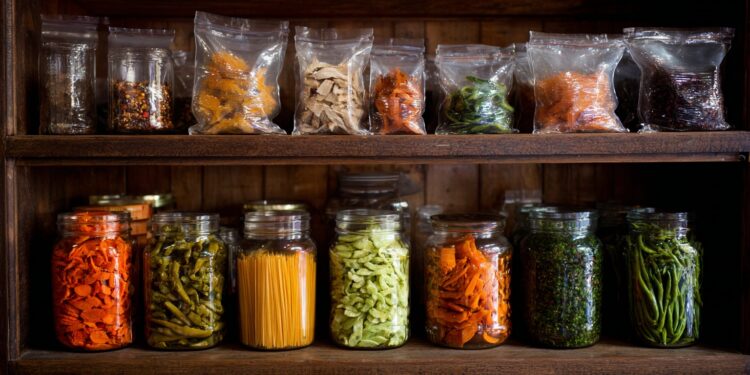 dehydrated vegetables