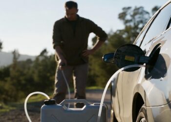 how to siphon gas from modern car