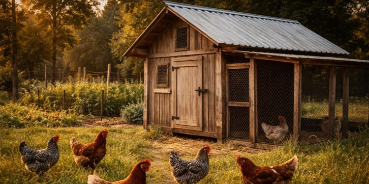 amish chicken coop