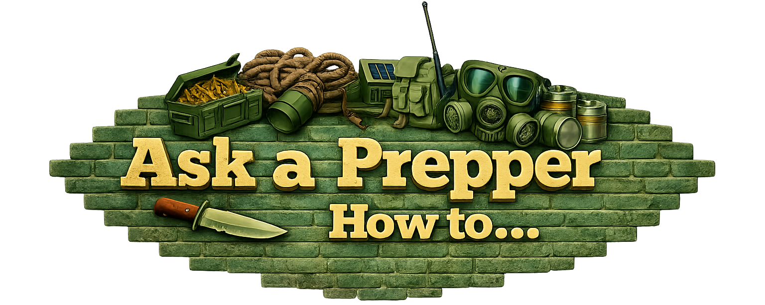 Ask a Prepper How to...
