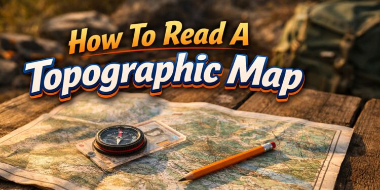 how to read a topographic map