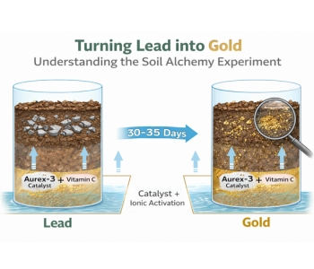 lead into gold fake experiment april fool's day