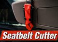 seatbelt cutter guide