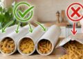 Pasta in PVC piper not mylar bags