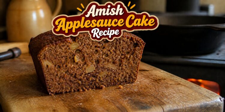 Amish Applesauce Cake Recipe – A Forgotten Homestead Staple Worth Knowing