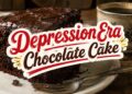 depression era chocolate cake