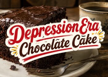 depression era chocolate cake