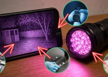 How To Build Your Own Night Vision from Phone Parts