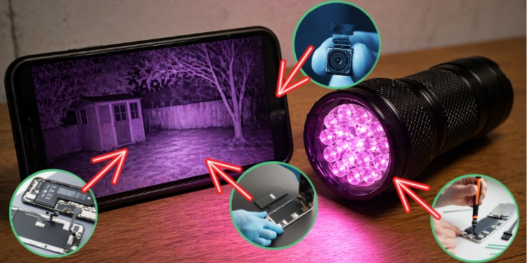 How To Build Your Own Night Vision from Phone Parts