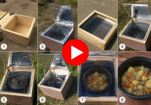 DIY Solar Oven Tutorial Video