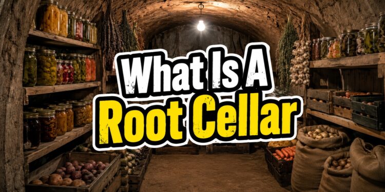 what is a root cellar